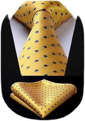 Cravate et mouchoir de mariage pour hommes, cravate et mouchoir à carreaux
