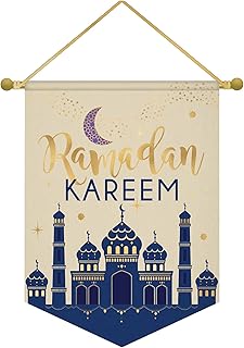 Iskan 242170 bannière en tissu eid ramadan kareem 28 cm x 38 cm - 1 pièce. Avec une large sélection de produits, DIAYTAR COTE D'IVOIRE est la destination idéale pour faire ses achats en ligne. La boutique propose des produits de qualité à des prix compétitifs.
