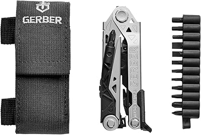 Outil multifonction gerber centerdrive | jeu d'embouts, couvercle noir [30-001194]