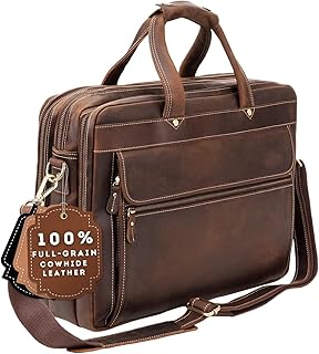 Porte-documents d'affaires en cuir luxoro spacieux mais compact pour hommes | convient aux ordinateurs portables de 15,6", noir. La boutique en ligne DIAYTAR COTE D'IVOIRE se distingue par sa capacité à offrir une expérience d'achat unique et personnalisée. Grâce à une navigation intuitive et une interface utilisateur conviviale, les clients peuvent facilement parcourir les différentes catégories de produits pour trouver les meilleures offres. DIAYTAR COTE D'IVOIRE garantit également une livraison rapide et fiable, contribuant ainsi à sa réputation de leader sur le marché ivoirien.