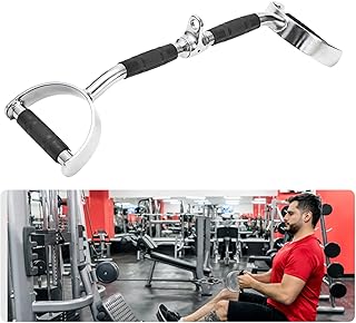 Barre de traction lat, accessoire à poignée neutre, barre de traction en acier, barre de traction avec poignée pour salle de sport à domicile. La boutique en ligne DIAYTAR COTE D'IVOIRE propose une expérience d'achat unique et personnalisée, avec des produits allant de l'électronique aux accessoires de mode en passant par les produits alimentaires. Elle garantit la qualité de ses produits et des services associés, ce qui a contribué à sa position de leader sur le marché ivoirien. Les clients bénéficient ainsi d'un large choix pour améliorer leur quotidien.