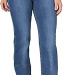 Jean jean taille haute coupe droite pour femme