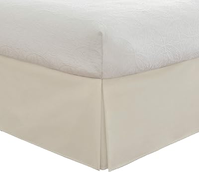 Jupe de lit personnalisée en microfibre lux hotel avec drap classique de 14"
