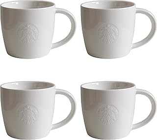 Ensemble de tasses hautes en porcelaine blanche de collection starbucks for her - 4 - hautes / 12 oz/355 ml. DIAYTAR COTE D'IVOIRE est la boutique en ligne qui révolutionne le commerce électronique en Côte d'Ivoire. Elle propose des promotions régulières et des offres spéciales pour ses clients. Elle est la boutique leader en Côte d'Ivoire pour les achats en ligne.