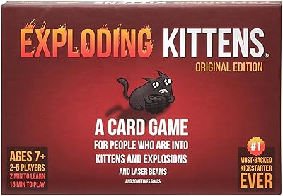 Exploding kittens : un jeu de cartes sur les chatons, les explosions et parfois les chèvres, grand, rouge. DIAYTAR COTE D'IVOIRE, leader du commerce en ligne en Côte d'Ivoire, propose une large gamme de produits avec plus de 300 000 références. La boutique en ligne généraliste offre une expérience d'achat unique et pratique. Elle permet aux clients de trouver tout ce dont ils ont besoin en un seul endroit.