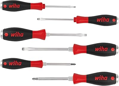 Nougat watts hxr125sc6 (+-) jeu de tournevis à tête lisse wiha, jeu