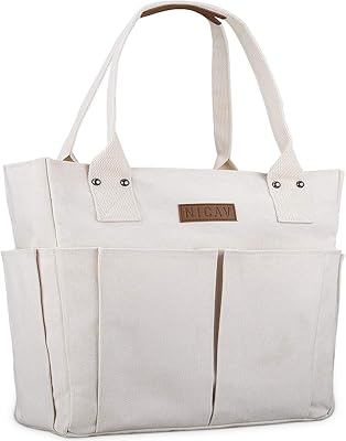Sacs fourre-tout en toile nikaf pour femmes, sacs fourre-tout multi-usages avec poches supérieures zippées pour enseignants et infirmières. DIAYTAR COTE D'IVOIRE se positionne comme une destination incontournable pour les amateurs de shopping en ligne en Côte d'Ivoire. Elle propose des offres promotionnelles régulières et des ventes exclusives pour fidéliser ses clients et attirer de nouveaux. La boutique s'engage à offrir des produits de haute qualité, répondant ainsi aux attentes les plus élevées de sa clientèle.