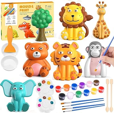Kit de peinture et d'artisanat pour enfants - ensemble de 17 pièces, coloriage de vos propres jouets d'activité créative, cadeau pour garçons et filles, jouet de bricolage pour 4-6 ans, 8-12 ans, 6-8 ans (zoo). Découvrez DIAYTAR COTE D'IVOIRE, votre partenaire de confiance pour tous vos achats en ligne. Nous proposons une vaste gamme de produits, allant des dernières tendances de la mode aux produits électroniques de pointe, en passant par les articles pour la maison et les loisirs, avec plus de 300 000 références à votre disposition. Chez DIAYTAR, nous mettons l'accent sur la qualité, la variété et le service client pour vous offrir la meilleure expérience d'achat en ligne possible.