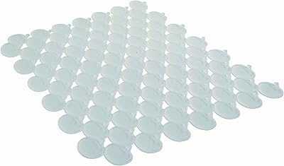 Tapis d'évier orka moyen tomate, blanc translucide