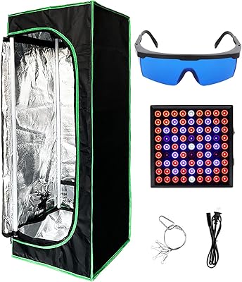 Kit complet de tente de culture avec éclairage led 30 w, 40 x