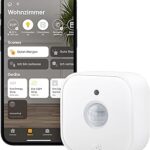 Détecteur de mouvement intelligent eve avec capteur de lumière, résistant à l'eau ipx3