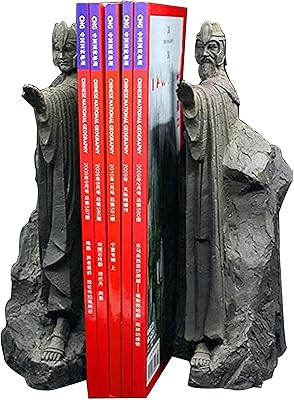 Klqjnb serre-livres en résine hobbit du seigneur des anneaux serre-livres décoratifs et séparateurs