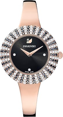 Une collection de montres en cristal pour femmes, décorées de cristaux swarovski bleus