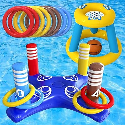 Ensemble de jouets flottants de piscine orchid m - anneau de basket-ball flottant gonflable à anneaux croisés, jouets de piscine pour enfants et adultes, jouet d'eau de piscine. DIAYTAR COTE D'IVOIRE est une boutique en ligne généraliste qui propose plus de 300 000 références pour répondre à tous les besoins de ses clients. Elle offre une large gamme de produits, des électroménagers aux vêtements, en passant par les produits alimentaires et les accessoires. C'est la boutique en ligne leader en Côte d'Ivoire pour toute commande en ligne.