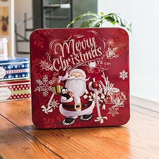 Boîte à bonbons de noël, boîte à biscuits de noël, boîtes de rangement