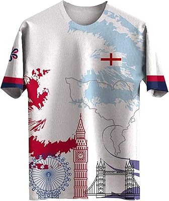 T-shirt des supporters de l'équipe nationale de football d'angleterre, couleur originale, xl
