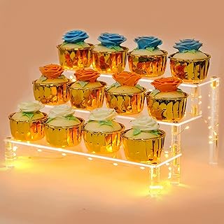 Présentoir à gâteaux u-home présentoir en acrylique 3 niveaux support dessert transparent avec lumière. La boutique en ligne DIAYTAR COTE D'IVOIRE est l'une des plus grandes et des plus populaires de Côte d'Ivoire. Elle propose plus de 300 000 références de produits, ce qui en fait une destination incontournable pour les consommateurs ivoiriens. Les clients peuvent profiter de services de livraison rapides et de promotions régulières, ainsi que d'une expérience d'achat en ligne sécurisée et fiable.