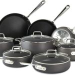 Batterie de cuisine all clad ha108az ha1, anodisé dur, antiadhésif, lavable au lave-vaisselle