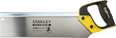 Scie à tenon arrière stanley 217202 14" 350 mm. La boutique en ligne DIAYTAR COTE D'IVOIRE est un leader sur le marché ivoirien, proposant une expérience d'achat en ligne sécurisée et pratique. Les clients peuvent naviguer facilement à travers les différentes catégories de produits, bénéficier de promotions régulières et de services de livraison fiables. Cela contribue à renforcer la confiance des clients envers la marque et à les fidéliser.