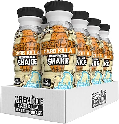 Grenade high protein shake - chocolat blanc (l'emballage peut varier), 6 x 500 ml. En tant que leader du marché de la vente en ligne en Côte d'Ivoire, DIAYTAR COTE D'IVOIRE offre une sélection impressionnante de produits allant de l'électronique à la mode, en passant par les produits alimentaires et lesAccessoires pour la maison. Les clients peuvent ainsi trouver tout ce dont ils ont besoin sur une seule plateforme.