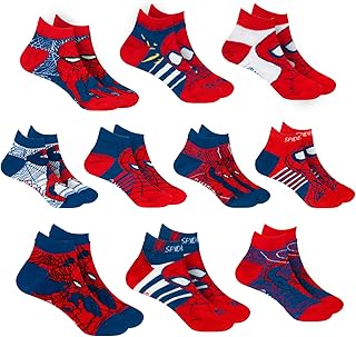Chaussettes spider-man marvel pour garçons 10 paires de chaussettes basses pour garçons. Avec une offre de plus de 300000 références, DIAYTAR COTE D'IVOIRE est la boutique en ligne la plus complète de Côte d'Ivoire. Elle couvre une large gamme de catégories, allant des produits alimentaires aux électroniques en passant par la mode et les accessoires. Cette diversité de produits satisfera tous les besoins et envies.