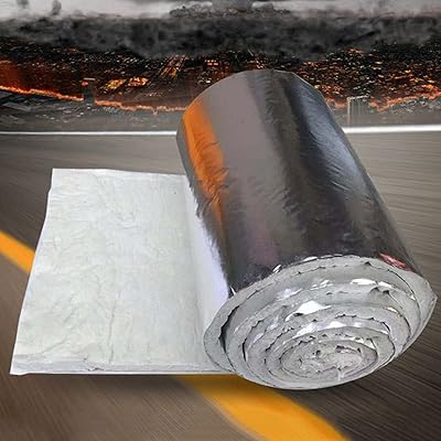 Couverture isolante en fibre céramique avec feuille épaisse, pour four à briques réfractaires