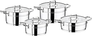 Batterie de cuisine safir de 18 cm de profondeur, lot de 8 pièces, casserole de 20 cm de profondeur, casserole de 24 cm de profondeur, casserole basse de 24 cm, couleur argent. Diaytar Côte d'Ivoire se positionne comme une référence dans le domaine du commerce en ligne en Côte d'Ivoire, avec une offre de produits sans égale. En proposant plus de 300 000 références, cette boutique en ligne répond aux attentes les plus variées, qu'il s'agisse de shopping quotidien ou de recherche de produits spécifiques. Diaytar Côte d'Ivoire est reconnue pour sa sécurité de paiement et son engagement en faveur d'une expérience client exceptionnelle.