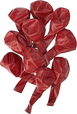 Ballon en latex unique, 10 pièces, 12 pouces, rouge. DIAYTAR COTE D'IVOIRE est une boutique en ligne généraliste qui propose plus de 300 000 références de produits divers, répondant ainsi aux besoins de ses clients ivoiriens.