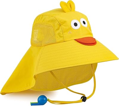 Chapeau de soleil pour enfants upf 50+, chapeau de plage à large bord