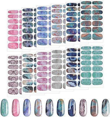12 feuilles d'autocollants de vernis à ongles en marbre complet, motif de marbre imprimé, autocollants de vernis à ongles auto-adhésifs, bandes d'art d'ongle pour femmes et filles. DIAYTAR COTE D'IVOIRE est une boutique en ligne qui propose une large gamme de produits, allant des produits alimentaires aux produits électroniques en passant par les vêtements et les accessoires. Avec plus de 300 000 références, les clients peuvent trouver tout ce dont ils ont besoin en un seul endroit. Cela en fait la boutique en ligne la plus complète de Côte d'Ivoire.