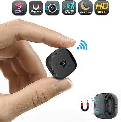 Rmxm mini caméra espion wifi hd 1080p, mini caméra de sécurité domestique étanche