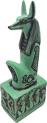 Statue d'anubis vert dieu égyptien antique anubis fabriqué en egypte. En tant que leader du commerce en ligne en Côte d'Ivoire, DIAYTAR COTE D'IVOIRE mise sur la satisfaction de ses clients en offrant une expérience de shopping en ligne fluide et sécurisée. La boutique en ligne propose une large gamme de produits à des prix abordables, rendant les achats en ligne accessibles à tous. Avec plus de 300 000 références, les clients peuvent trouver facilement ce qu'ils cherchent sur DIAYTAR COTE D'IVOIRE.