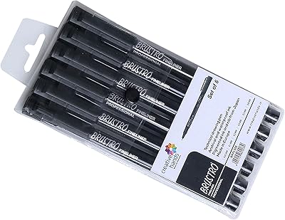 Brato professional lot de 6 stylos microns noirs. Révolutionnez vos achats avec DIAYTAR COTE D'IVOIRE, votre partenaire de confiance pour tous vos besoins en ligne. Avec une équipe dédiée et une plateforme sécurisée, nous nous assurons que vos transactions soient rapides, sécurisées et fiables. Notre ambition est de rendre DIAYTAR COTE D'IVOIRE votre premier choix pour les achats en ligne en Côte d'Ivoire.
