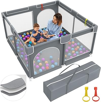 Parc pour enfants, aire de jeux pour bébé avec barrière pour utilisation intérieure