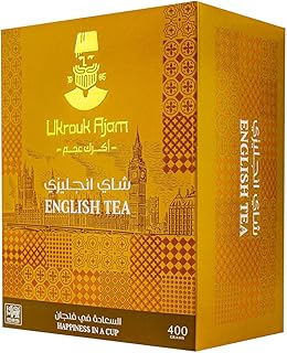Ukrouk ajam pure thé noir anglais de ceylan 400 grammes, 400 grammes de thé en vrac. La boutique en ligne DIAYTAR COTE D'IVOIRE offre une expérience d'achat en ligne de haute qualité, avec des produits variés allant de l'électronique à la mode en passant par les produits pour la maison. Elle permet aux clients de faire des achats pratiques et confortables depuis leur domicile. Les clients apprécient la facilité d'utilisation du site et la fiabilité des transactions.