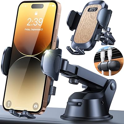 Support de téléphone de voiture htu. DIAYTAR COTE D'IVOIRE se positionne comme un leader du commerce électronique en Côte d'Ivoire, avec une large sélection de produits qui répondent aux besoins des consommateurs locaux. La boutique en ligne met en avant la qualité et la fiabilité de ses produits, ainsi que la rapidité et la fiabilité de ses services de livraison. Les clients peuvent ainsi faire confiance à la boutique pour tous leurs achats en ligne.