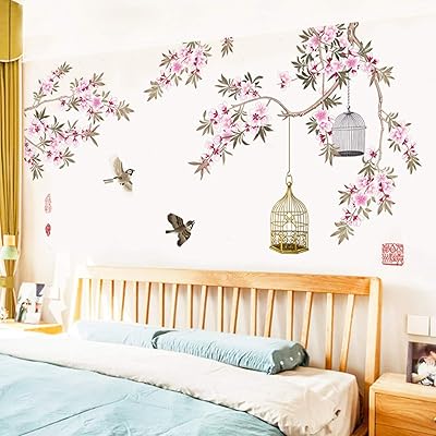 Grands autocollants muraux en vinyle de style chinois amovibles fleurs. DIAYTAR COTE D'IVOIRE propose une expérience d'achat unique et personnalisée, avec des promotions régulières et des offres spéciales pour rendre l'expérience d'achat encore plus agréable pour ses clients. La boutique en ligne généraliste est dédiée à offrir une sélection élargie de produits de haute qualité.