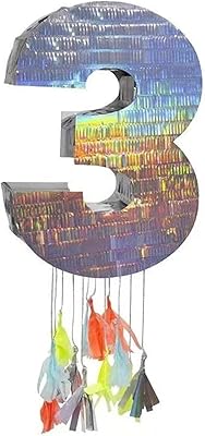 Pinata numérotée en aluminium pour enfants, décorations de fête d'anniversaire, cadeaux de fête, décorations de fête d'anniversaire, centres de table, anniversaires, jalons 1er, 2e, 3e, 4e, 5e, 6e, 7e, 8e, 9e (numéro 3). DIAYTAR COTE D'IVOIRE offre une expérience d'achat en ligne sécurisée et pratique, permettant aux clients de trouver facilement les produits qu'ils cherchent. La boutique propose des produits de qualité à des prix compétitifs, ce qui la rend très populaire parmi les consommateurs. Elle bénéficie d'une bonne réputation pour sa livraison rapide et fiable.