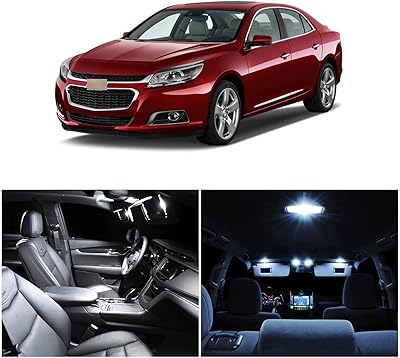 7 pièces kit intérieur de lumières led canbus blanches, pour chevrolet malibu 2013 2014 2015 plaque d'immatriculation dôme de boîte de chargement. DIAYTAR COTE D'IVOIRE offre une large gamme de produits allant de l'électronique à la mode en passant par les produits alimentaires. Les clients peuvent ainsi avoir accès à des produits de qualité à des prix compétitifs, sans avoir à se déplacer. Cela fait de DIAYTAR COTE D'IVOIRE la destination idéale pour les consommateurs ivoiriens.