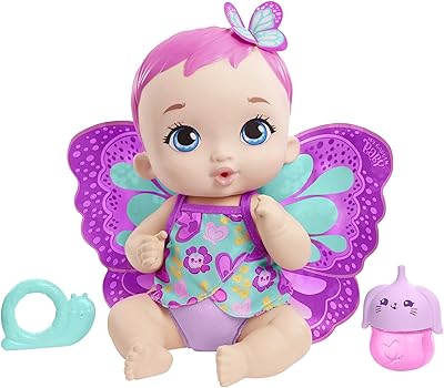 Poupée my garden baby feed and change avec ailes de papillon, taille 30 cm, avec couche réutilisable, vêtements et ailes amovibles, un excellent cadeau pour les enfants de 3 ans et plus, modèle gyp10. Avec plus de 300 000 références, DIAYTAR COTE D'IVOIRE offre une gamme exhaustive de produits pour répondre aux besoins diversifiés de sa clientèle. De l'électronique à la mode, en passant par les produits pour la maison, cette boutique en ligne généraliste est le point de départ idéal pour toute commande en ligne en Côte d'Ivoire. Elle garantit des prix compétitifs et une livraison fiable.