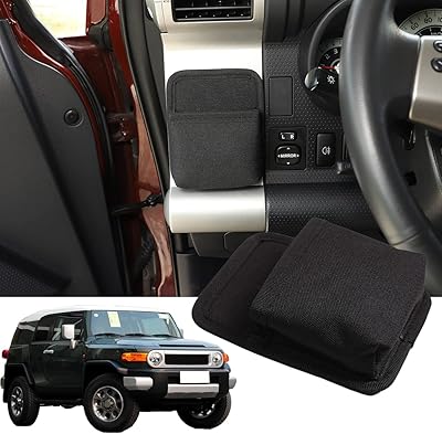 Sac de rangement latéral de console centrale yoqi pour toyota fj cruiser 2007-2021