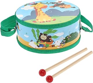 Ensemble de batterie todummi pour enfants, ensemble de batterie en bois avec sangle