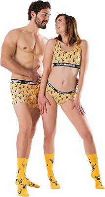 Sous-vêtements assortis pour couples - ensemble de sous-vêtements en coton motif cerf avec chaussettes - cadeau pour lui et elle. DIAYTAR COTE D'IVOIRE est une boutique en ligne généraliste proposant plus de 300 000 références de produits. Elle se positionne comme leader en Côte d'Ivoire grâce à son offre variée et sa qualité de service. Les clients peuvent trouver tout ce dont ils ont besoin en un seul endroit.