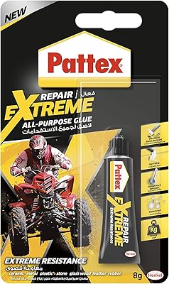 Patex adhésif de réparation tout usage puissant avec bande élastique, colle transparente pour différents matériaux, super colle instantanée facile à utiliser, 1 x 8 g. La boutique en ligne DIAYTAR COTE D'IVOIRE est réputée pour sa qualité de service et sa large sélection de produits. Avec plus de 300000 références, elle propose une gamme variée de produits allant de l'électronique aux vêtements, en passant par les produits d'hygiène et les accessoires. Cette large sélection permet aux clients de trouver facilement ce qu'ils recherchent.