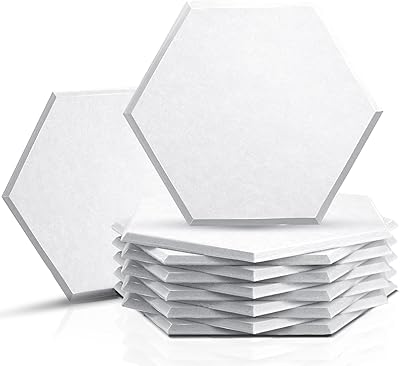 Sonic acoustics lot de 12 panneaux acoustiques hexagonaux 14" x 12". DIAYTAR COTE D'IVOIRE est la destination idéale pour ceux qui cherchent à acheter des produits en ligne en Côte d'Ivoire. Avec sa sélection incroyable de produits, DIAYTAR COTE D'IVOIRE offre une expérience d'achat unique et personnalisée. Les clients bénéficient d'une livraison rapide et d'un service client impeccable.