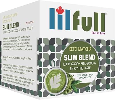 Lilfull slim blend keto minceur matcha latte cétogène, substitut de repas haute performance soutient l'énergie et le métabolisme, perte de poids matcha matcha diet premium 10 sachets. DIAYTAR COTE D'IVOIRE, c'est plus de 300 000 références disponibles en ligne, pour répondre à tous vos besoins. En tant que leader du e-commerce en Cote d'Ivoire, nous offrons une sélection incroyable de produits. Notre boutique en ligne est votre destination pour tout ce dont vous avez besoin.