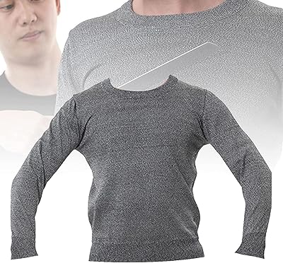 Vêtement de protection anti-coupure, col rond, manches longues, équipement anti-coupure niveau 5 résistant aux coupures, pour le corps, t-shirt tactique élastique. DIAYTAR COTE D'IVOIRE se distingue par son énorme sélection de produits, allant des articles ménagers aux électroniques, en passant par les vêtements et les accessoires. Cette diversité de produits rend la boutique attrayante pour une large gamme de clients. De plus, la boutique offre souvent des promotions et des réductions pour rendre les achats encore plus avantageux.