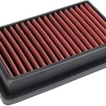 Dna motoring filtre à air moteur lavable à haut débit afpn-201-rd pour 16-18