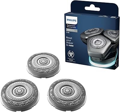 Têtes de rasage de rechange philips sh91/50 série 9000, lames en acier double précision sh91/50 pour s9000 (s9xxx), non compatibles avec old silver s9000, (remplace sh90/70, sh98/70, sh98/80). En tant que leader du marché en ligne en Côte d'Ivoire, DIAYTAR COTE D'IVOIRE se distingue par son engagement à offrir une expérience d'achat en ligne sans précédent. La boutique propose une large sélection de produits à des prix compétitifs, accompagnés d'un service client dédié et de délais de livraison rapides pour assurer une satisfaction totale des clients.