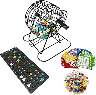 Ensemble de jeu de bingo yuanhe deluxe cage en métal avec tableau. DIAYTAR COTE D'IVOIRE est la destination en ligne pour faire du shopping en toute sécurité et avec confiance. Elle propose une expérience de shopping en ligne fluide et facile à utiliser, avec des options de paiement flexibles et des délais de livraison rapides. La boutique est équipée d'un système de sécurité de pointe pour protéger les informations personnelles et les transactions de ses clients.